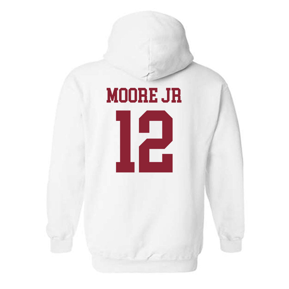 UMass - NCAA Football : David Moore Jr - Hooded Sweatshirt-1
