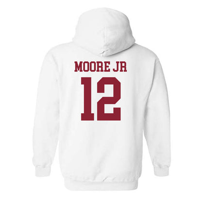 UMass - NCAA Football : David Moore Jr - Hooded Sweatshirt-1
