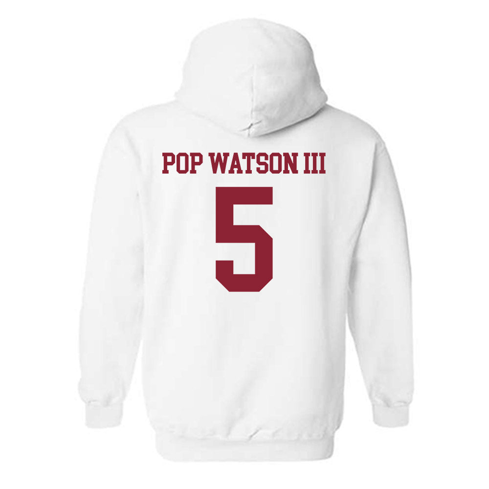 UMass - NCAA Football : William "Pop" Watson III - Hooded Sweatshirt-1