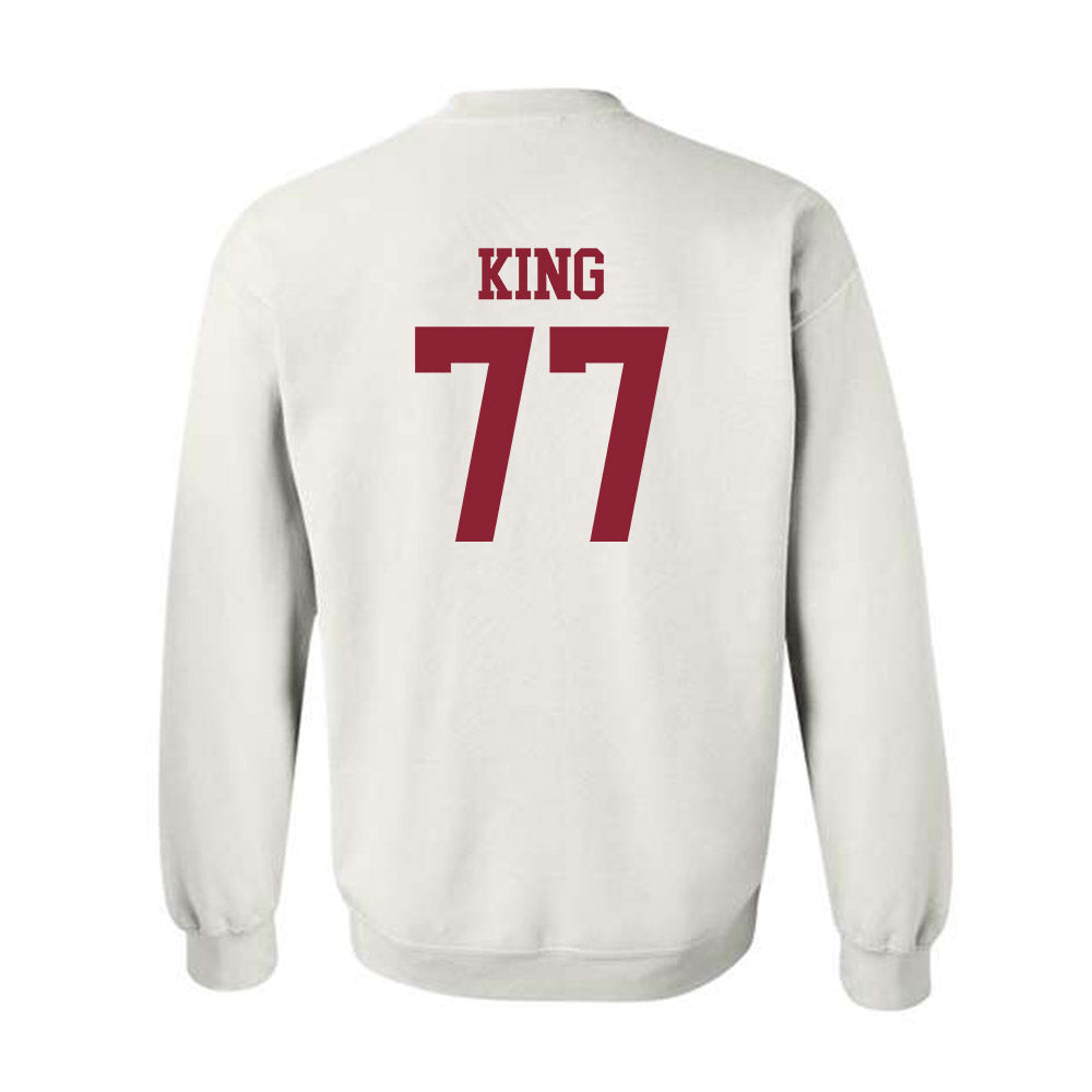 UMass - NCAA Football : Jaxon King - Crewneck Sweatshirt