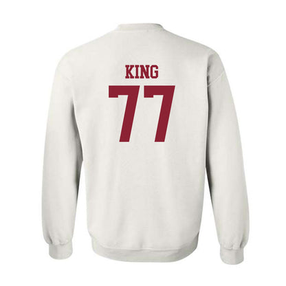 UMass - NCAA Football : Jaxon King - Crewneck Sweatshirt