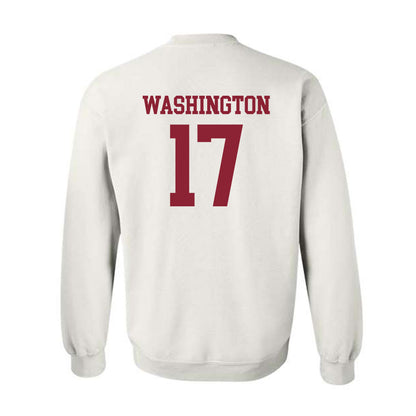 UMass - NCAA Football : Jerry Washington - Crewneck Sweatshirt-1