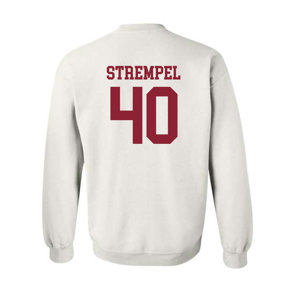 UMass - NCAA Football : Moritz Strempel - Crewneck Sweatshirt-1