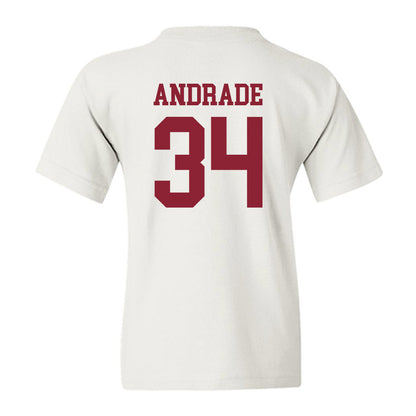 UMass - NCAA Football : Payton Andrade - Youth T-Shirt-1