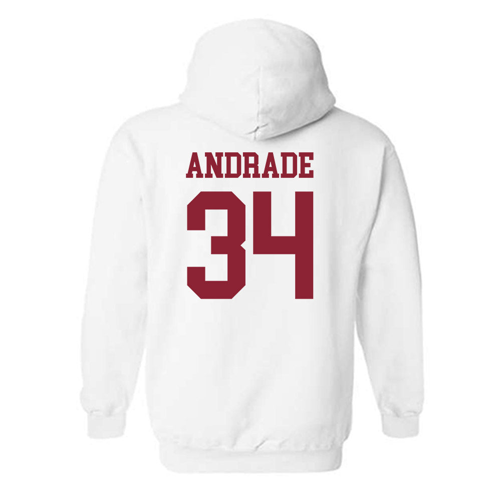 UMass - NCAA Football : Payton Andrade - Hooded Sweatshirt-1