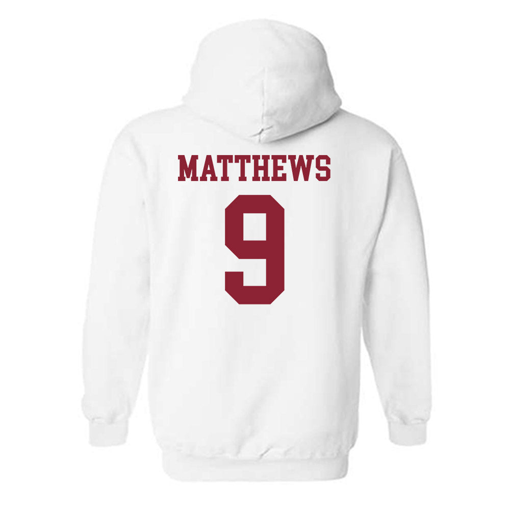 UMass - NCAA Football : Devin Matthews - Hooded Sweatshirt-1