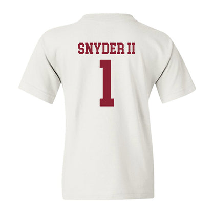 UMass - NCAA Football : Dd Snyder II - Youth T-Shirt-1