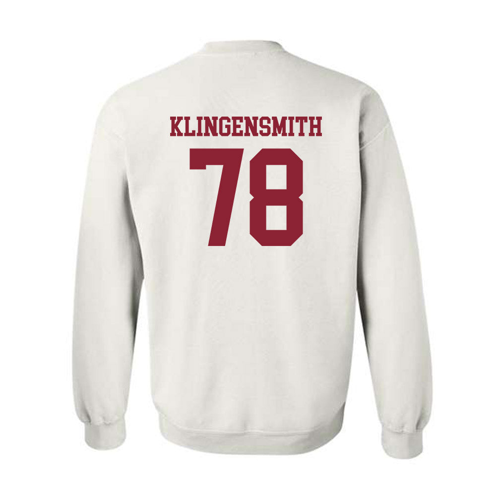 UMass - NCAA Football : Greg Klingensmith - Crewneck Sweatshirt-1