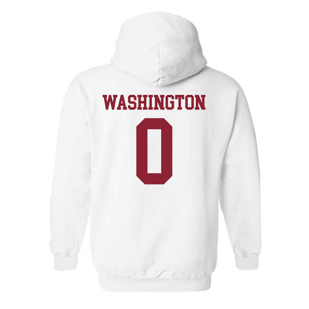 UMass - NCAA Football : Jordan Washington - Hooded Sweatshirt-1