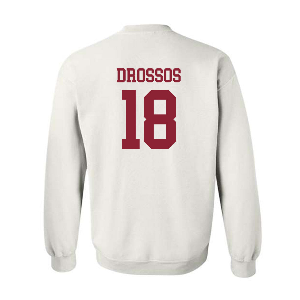 UMass - NCAA Football : Dinos Drossos - Crewneck Sweatshirt-1