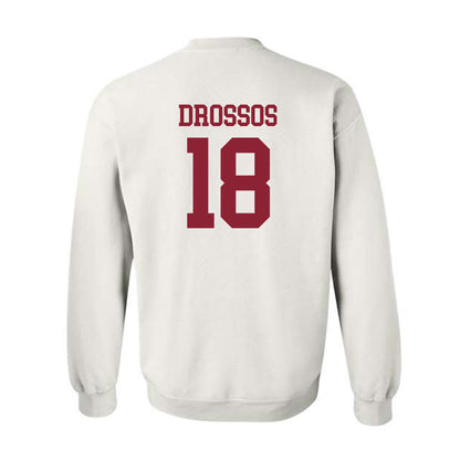 UMass - NCAA Football : Dinos Drossos - Crewneck Sweatshirt-1