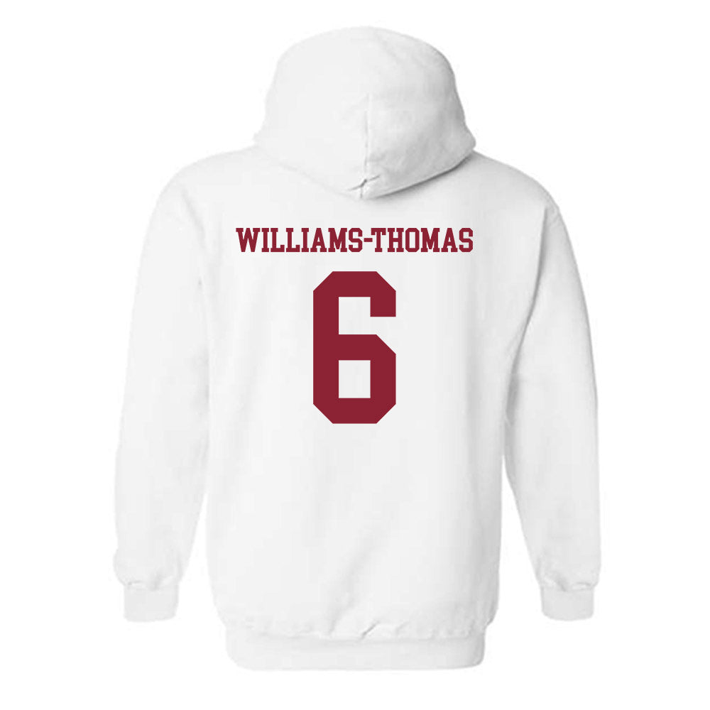 UMass - NCAA Football : Justin Williams-Thomas - Hooded Sweatshirt-1