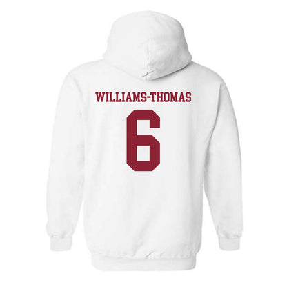 UMass - NCAA Football : Justin Williams-Thomas - Hooded Sweatshirt-1