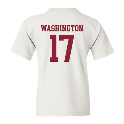 UMass - NCAA Football : Jerry Washington - Youth T-Shirt-1