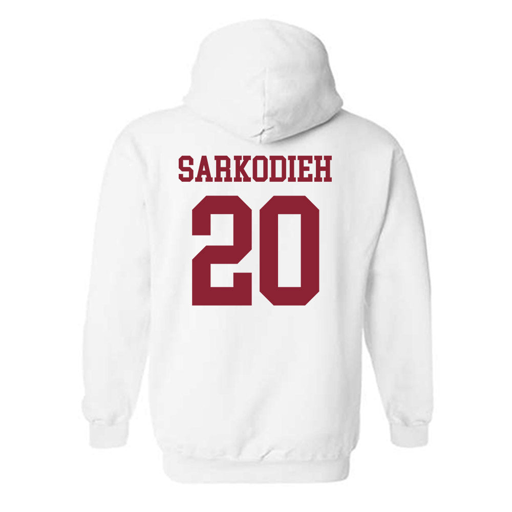 UMass - NCAA Football : Keith Sarkodieh - Hooded Sweatshirt-1