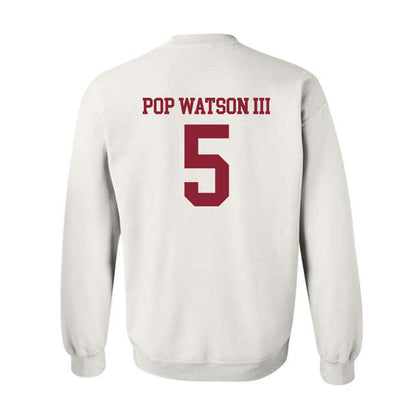 UMass - NCAA Football : William "Pop" Watson III - Crewneck Sweatshirt-1