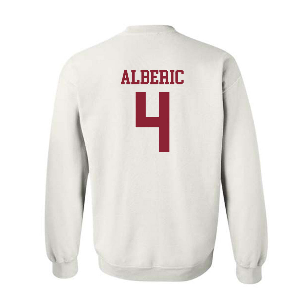 UMass - NCAA Football : Da'Marion Alberic - Crewneck Sweatshirt-1