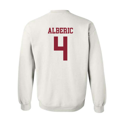 UMass - NCAA Football : Da'Marion Alberic - Crewneck Sweatshirt-1