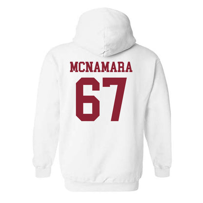 UMass - NCAA Football : Willian McNamara - Hooded Sweatshirt-1