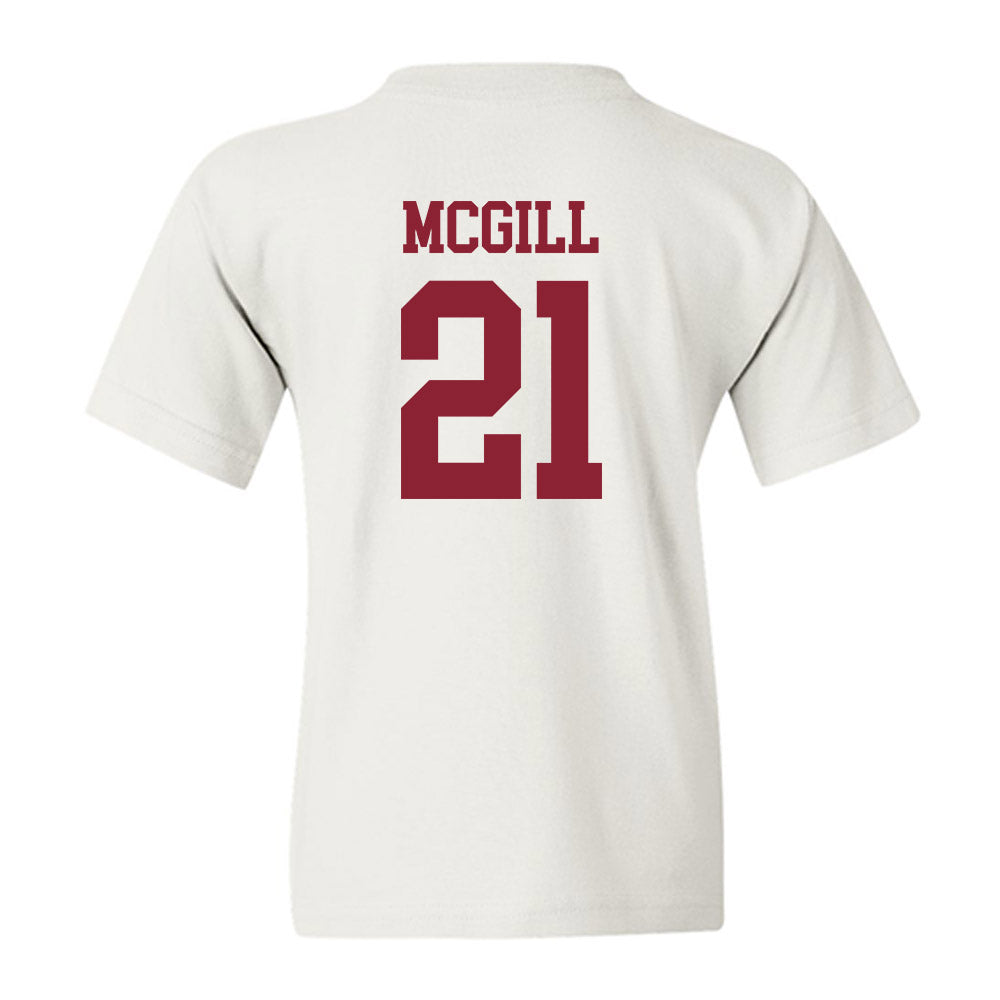 UMass - NCAA Football : Jeremiah Mcgill - Youth T-Shirt-1