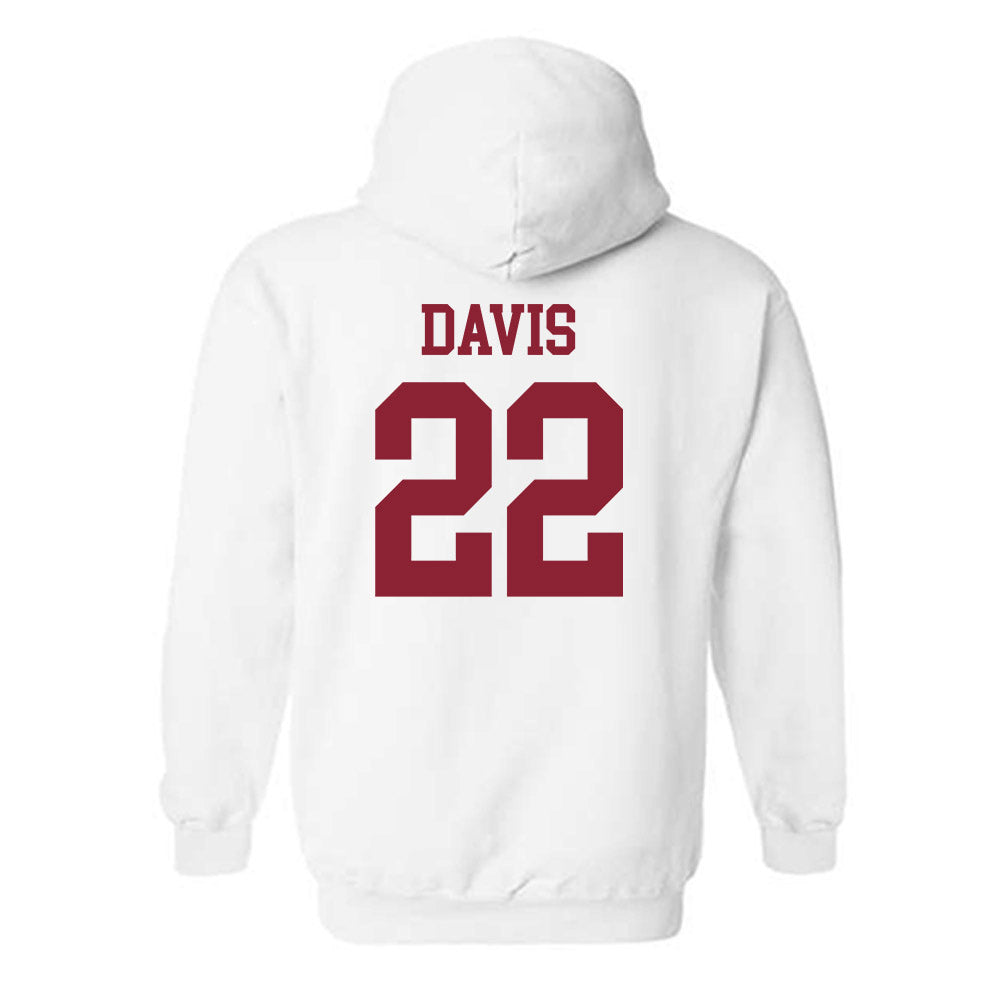 UMass - NCAA Football : Tk Davis - Hooded Sweatshirt-1
