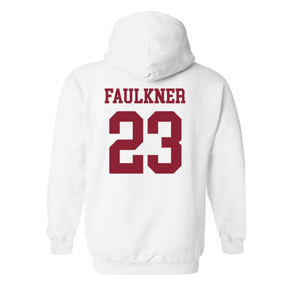 UMass - NCAA Football : Elijah Faulkner - Hooded Sweatshirt-1