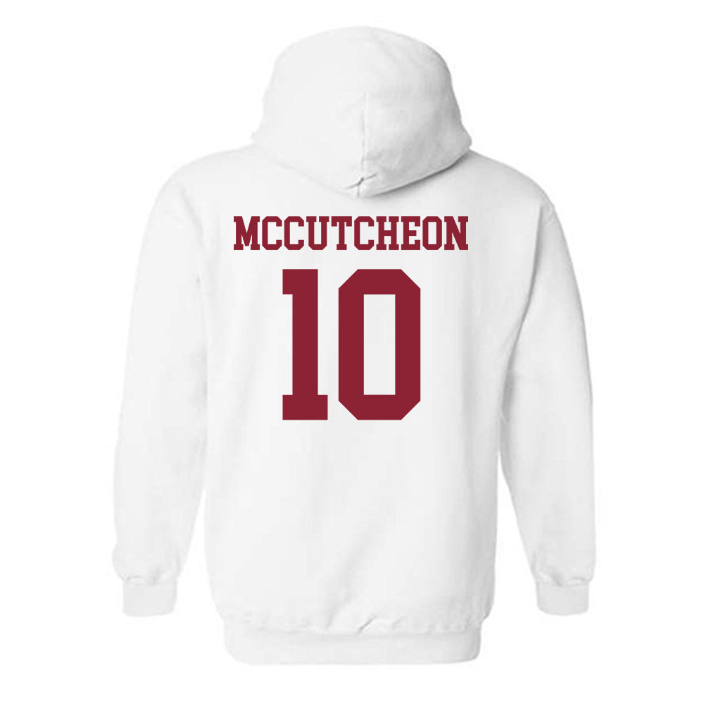 UMass - NCAA Football : Ty Mccutcheon - Hooded Sweatshirt-1