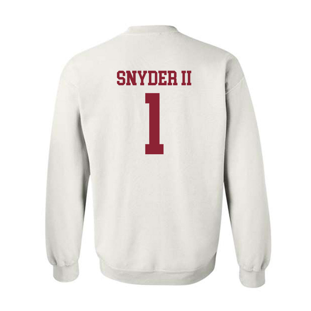 UMass - NCAA Football : Dd Snyder II - Crewneck Sweatshirt-1