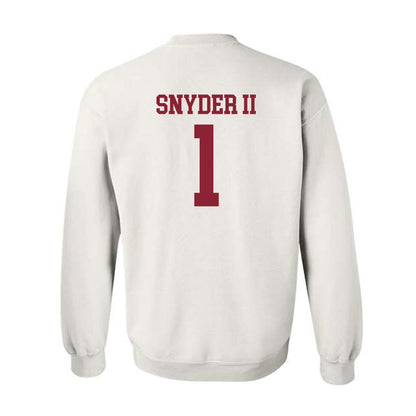 UMass - NCAA Football : Dd Snyder II - Crewneck Sweatshirt-1