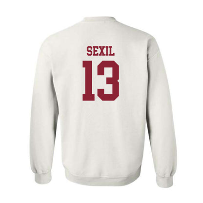 UMass - NCAA Football : Raheim Sexil - Crewneck Sweatshirt-1