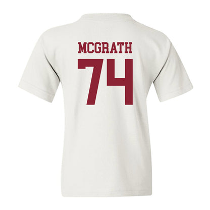 UMass - NCAA Football : Jake McGrath - Youth T-Shirt-1