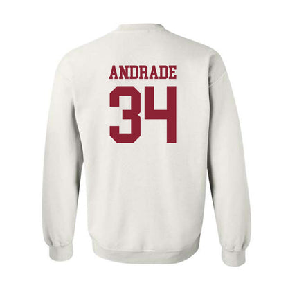 UMass - NCAA Football : Payton Andrade - Crewneck Sweatshirt-1