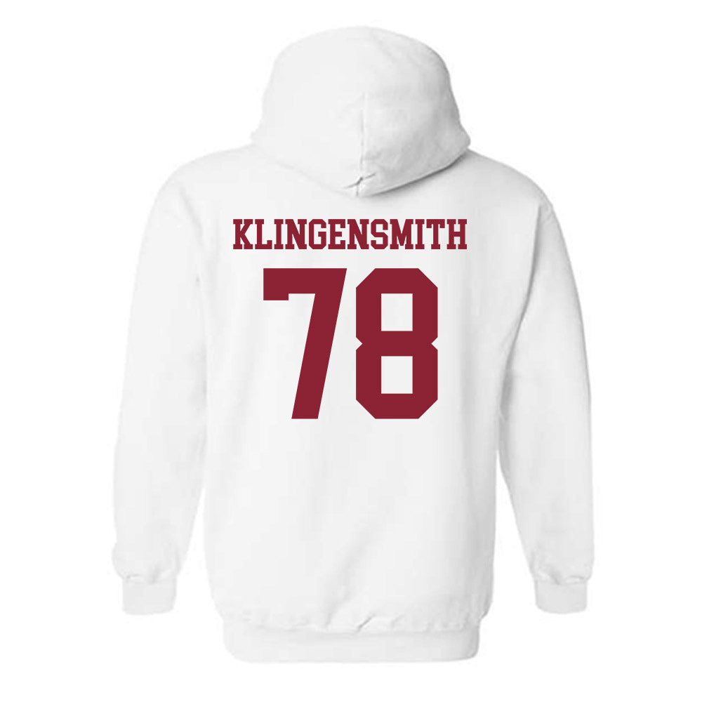 UMass - NCAA Football : Greg Klingensmith - Hooded Sweatshirt-1