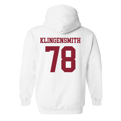 UMass - NCAA Football : Greg Klingensmith - Hooded Sweatshirt-1