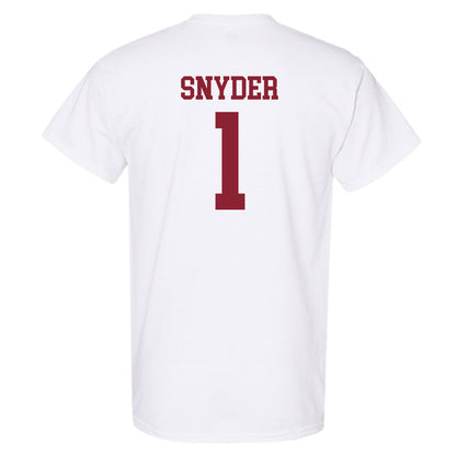 UMass - NCAA Football : DD Snyder - T-Shirt-1