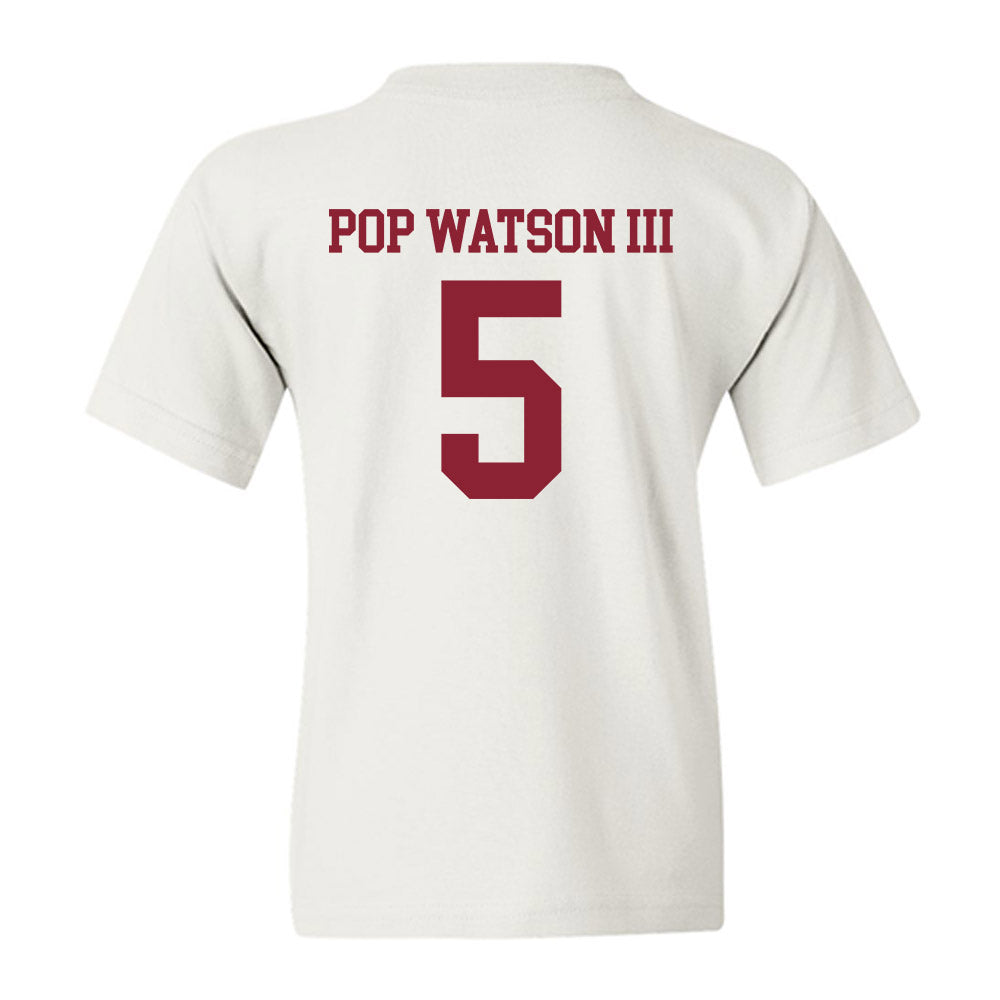 UMass - NCAA Football : William "Pop" Watson III - Youth T-Shirt-1