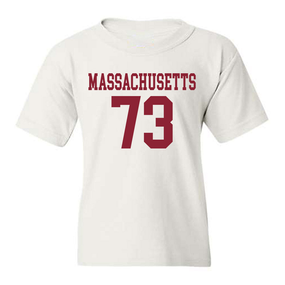 UMass - NCAA Football : Zachary Franks - Youth T-Shirt-0