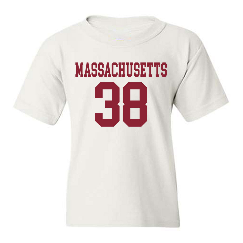 UMass - NCAA Football : Zeraun Daniel - Youth T-Shirt-0