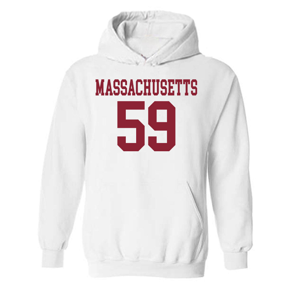 UMass - NCAA Football : Nick Dalessandro - Hooded Sweatshirt-0