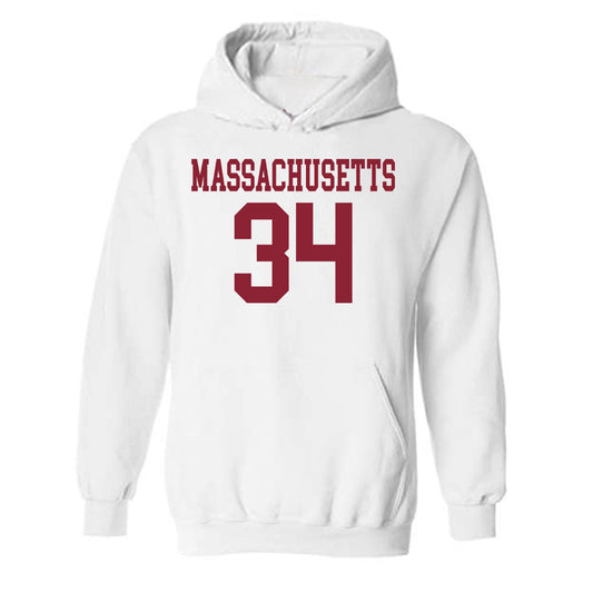 UMass - NCAA Football : Payton Andrade - Hooded Sweatshirt-0