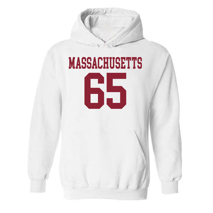 UMass - NCAA Football : Samu Suominen - Hooded Sweatshirt-0