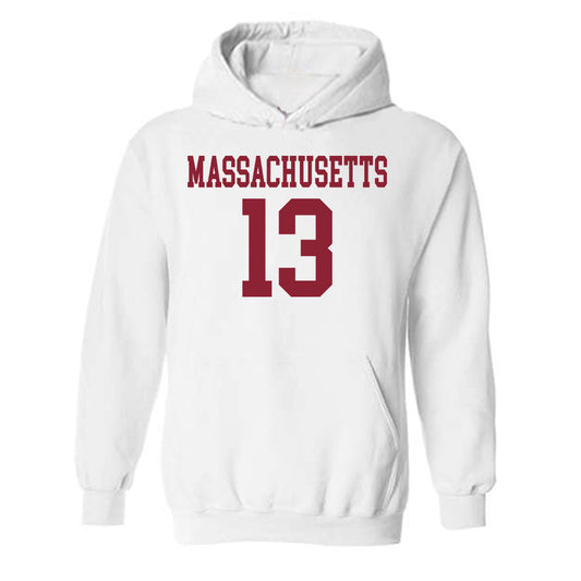 UMass - NCAA Football : Willl Perry - Hooded Sweatshirt-0