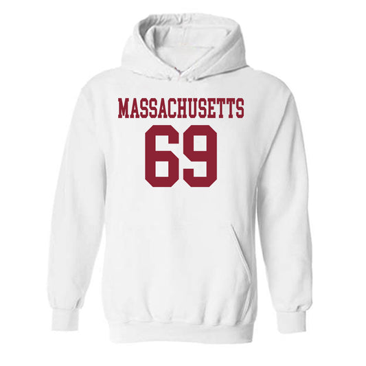 UMass - NCAA Football : Brock Taylor - Hooded Sweatshirt-0