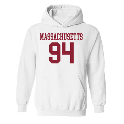 UMass - NCAA Football : Colin Reynolds - Hooded Sweatshirt-0
