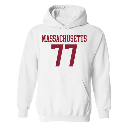 UMass - NCAA Football : Jaxon King - Hooded Sweatshirt