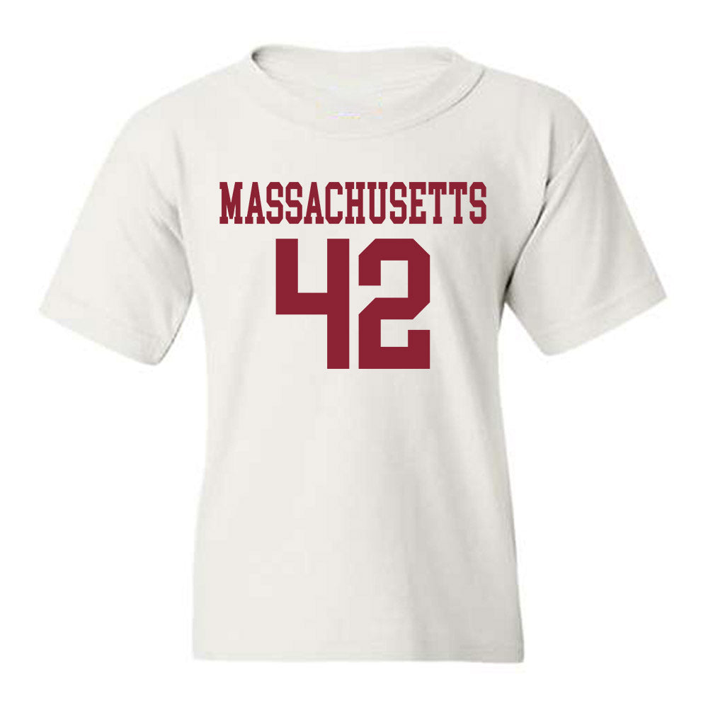 UMass - NCAA Football : Andrew De Paepe - Youth T-Shirt-0