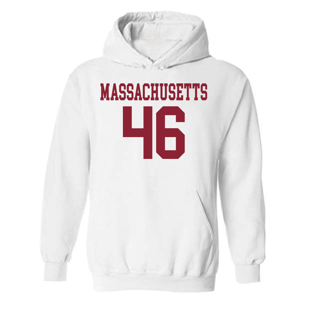 UMass - NCAA Football : Michael Streeter - Hooded Sweatshirt-0