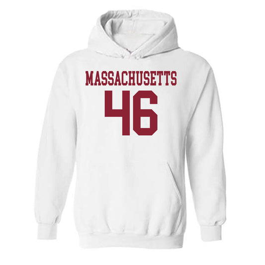 UMass - NCAA Football : Michael Streeter - Hooded Sweatshirt-0