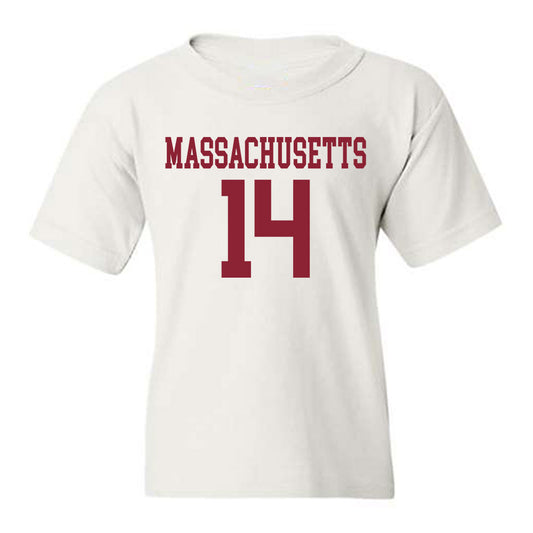 UMass - NCAA Football : Ryan Barnes - Youth T-Shirt-0