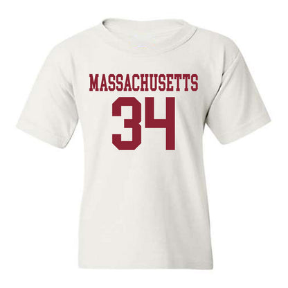 UMass - NCAA Football : Payton Andrade - Youth T-Shirt-0